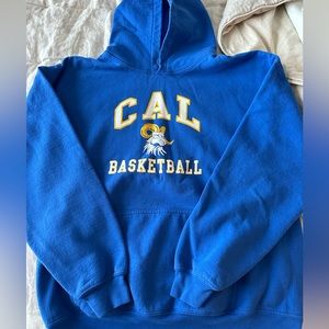 Thrifted cal basketball hoodie